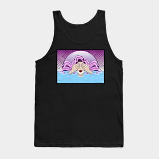 The Dreaming lady 2 - Japanese Style art - Yabisan Tank Top